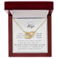 The Heart That Made My Life Richer (A Great Romantic Gift for Wife)