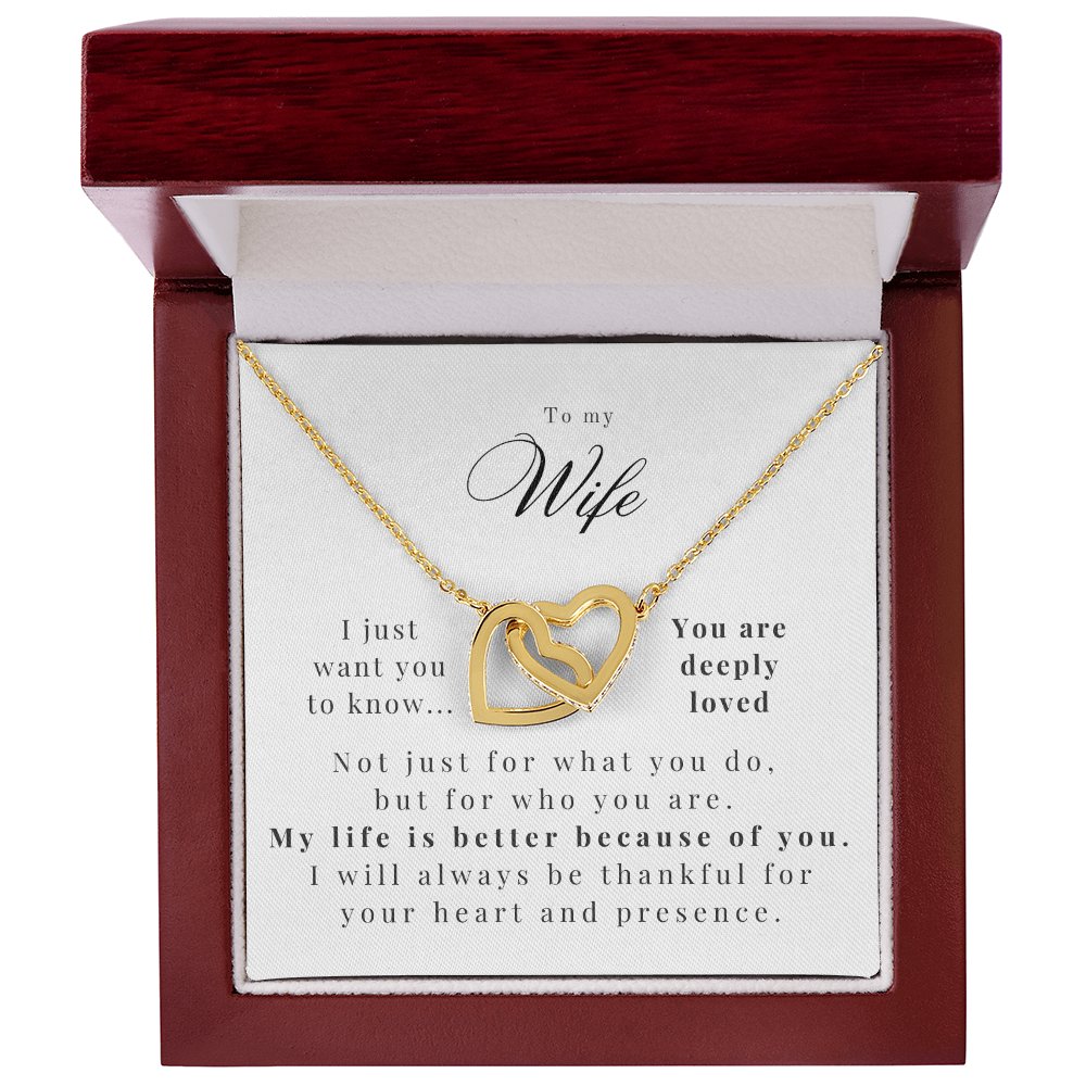 The Heart That Made My Life Richer (A Great Romantic Gift for Wife)