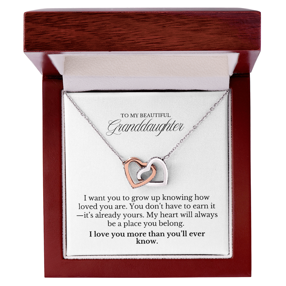 A Beautiful and Thoughtful Gift for Granddaughter - A Place You Will Always Belong