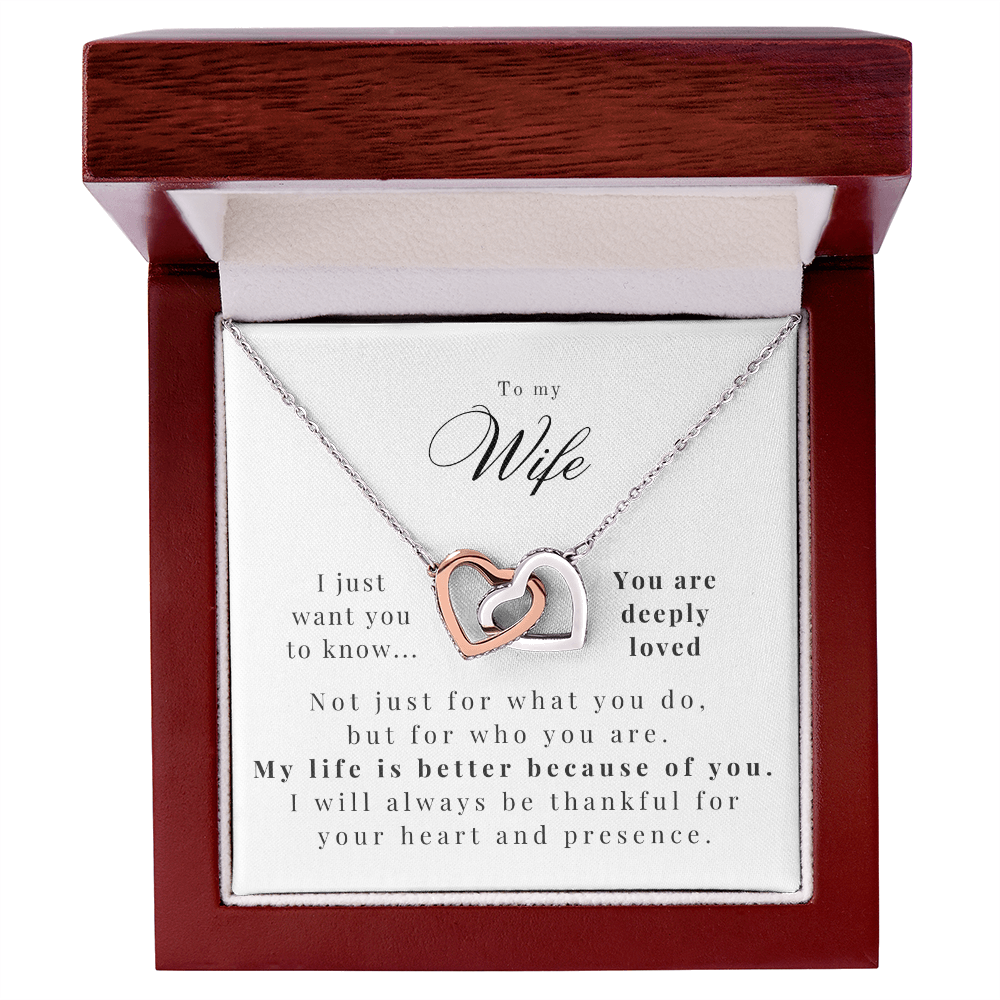 The Heart That Made My Life Richer (A Great Romantic Gift for Wife)