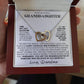 Interlocking Hearts Necklace: A Granddaughter's Cherished Necklace WHTE 002