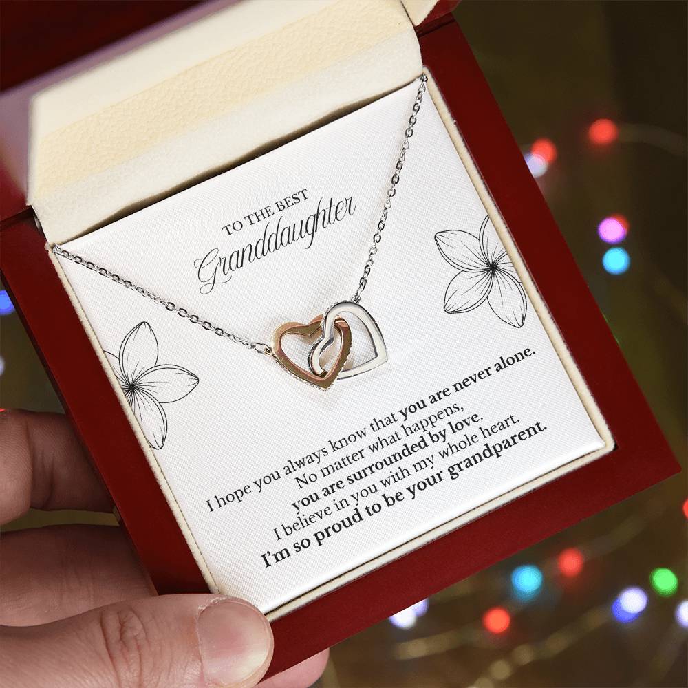 Surrounded by Love, Wherever She Goes (A Beautiful and Thoughtful Gift for Granddaughter)