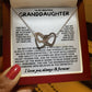 Eternal Bond: Granddaughter's Interlocking Hearts Necklace GL-004