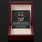 Exquisite Interlocking Heart Necklace for Your Cherished Wife 002