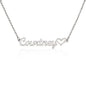 Heartfelt Embrace Custom Name Necklace