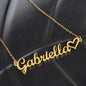 Heartfelt Embrace Custom Name Necklace