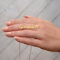 Heartfelt Embrace Custom Name Necklace