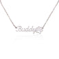 Paws of Affection: Custom Name Necklace