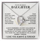Eternal Embrace: The Forever Love Necklace for Daughter 001
