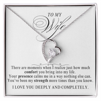 The Love She Gives That Grounds My World (A Great Romantic Gift for Wife)