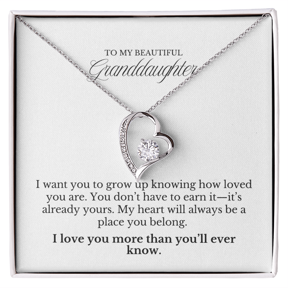 A Beautiful and Thoughtful Gift for Granddaughter - A Place You Will Always Belong