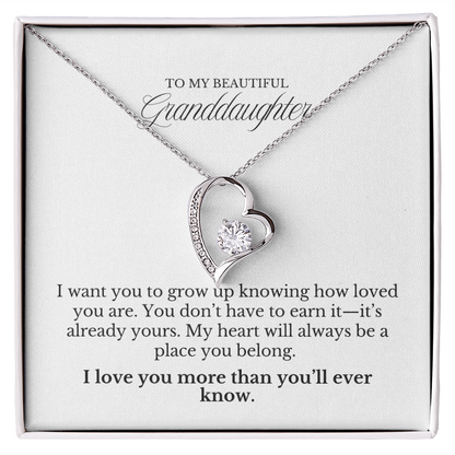 A Beautiful and Thoughtful Gift for Granddaughter - A Place You Will Always Belong