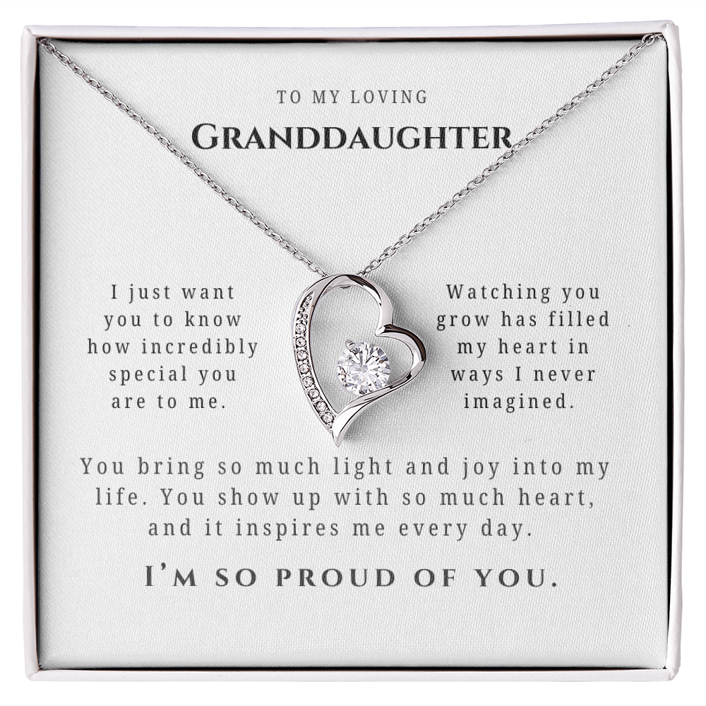 Watching Her Become Everything She Is (A Beautiful and Thoughtful Gift for Granddaughter)