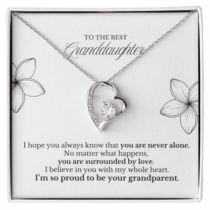 Surrounded by Love, Wherever She Goes (A Beautiful and Thoughtful Gift for Granddaughter)
