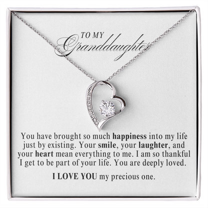 The Joy She Brings Just by Being Here (A Beautiful and Thoughtful Gift for Granddaughter)