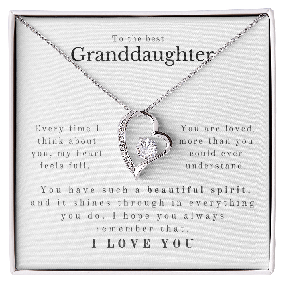 A Spirit That Fills the Heart (A Beautiful and Thoughtful Gift for Granddaughter)