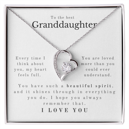 A Spirit That Fills the Heart (A Beautiful and Thoughtful Gift for Granddaughter)