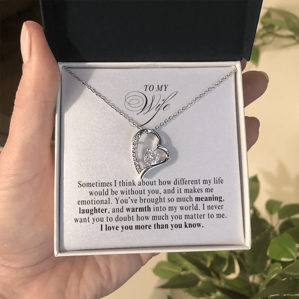 The Meaning She Brought Into My World (A Great Romantic Gift for Wife)
