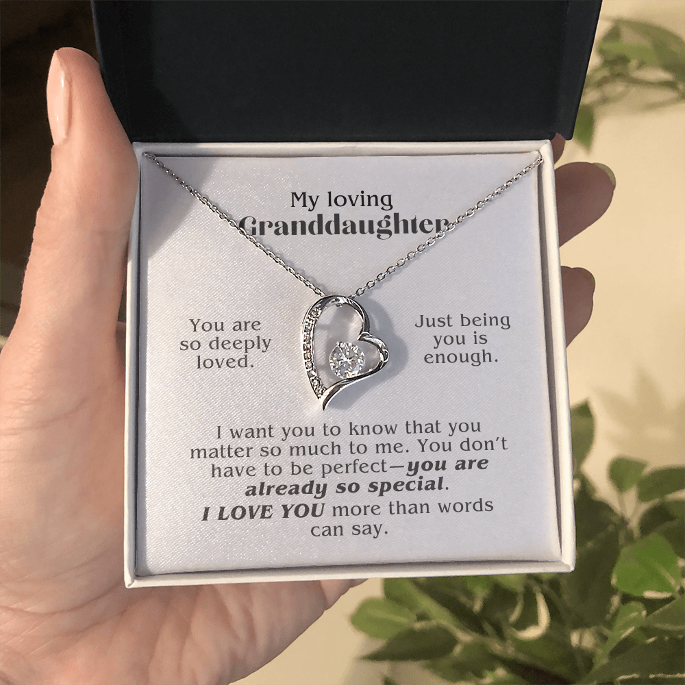 Loved Simply for Being Herself (A Beautiful and Thoughful Gift for Granddaughter)