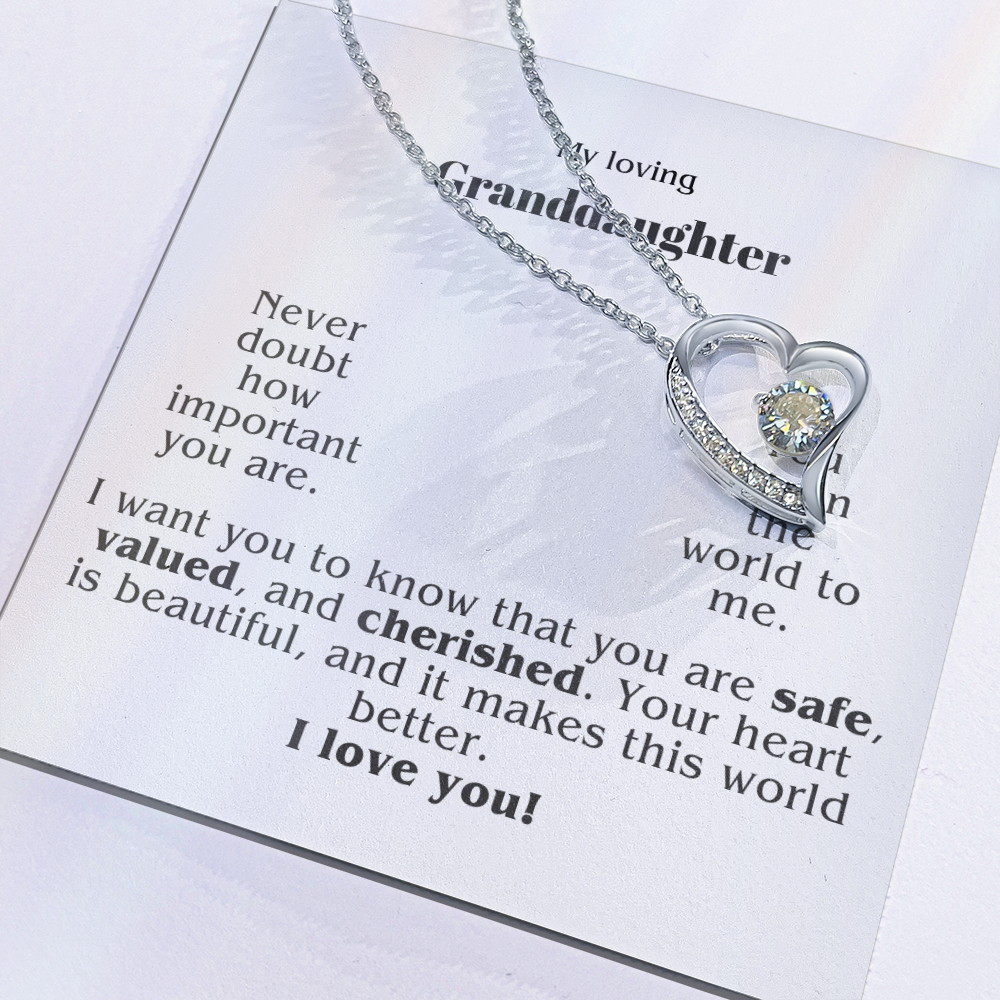 A Beautiful and Thoughtful Gift for Granddaughter - Held Gently in What Matters Most