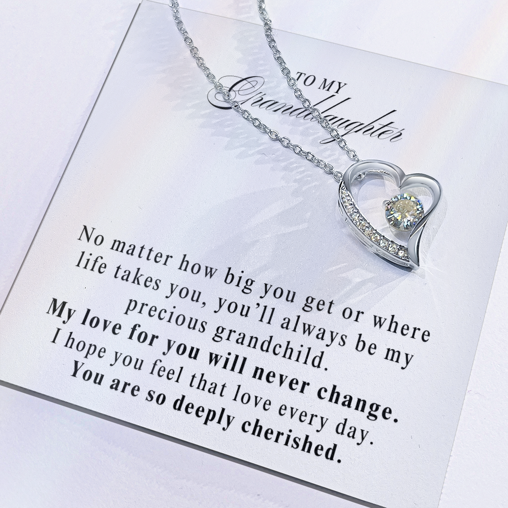 A Beautiful and Thoughtful Gift for Granddaughter - Forever Small in the Place I Keep You