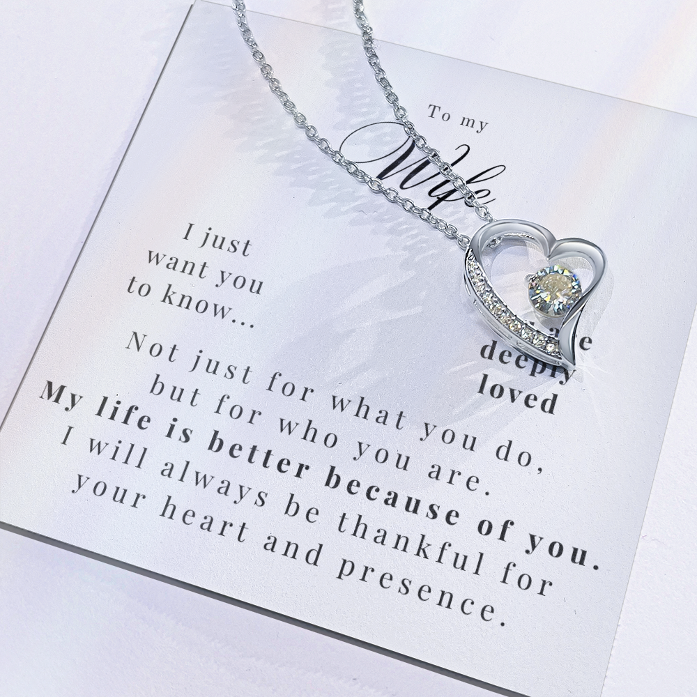The Heart That Made My Life Richer (A Great Romantic Gift for Wife)