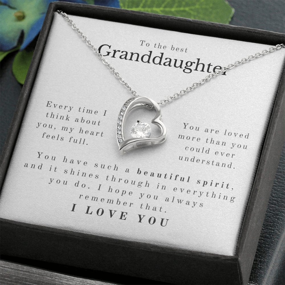 A Spirit That Fills the Heart (A Beautiful and Thoughtful Gift for Granddaughter)