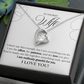 Seen Through Her Love, Cherished Always (A Great Romantic Gift for Wife)