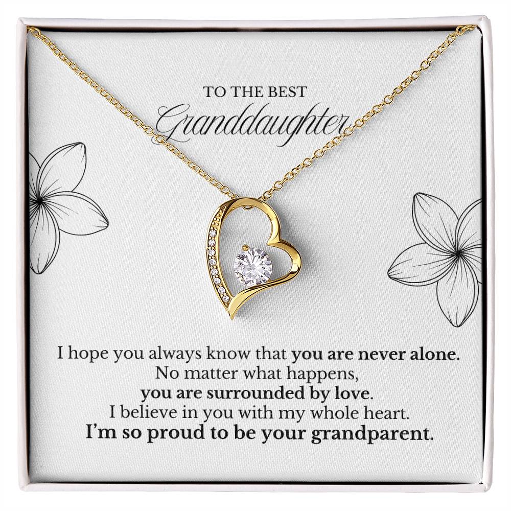 Surrounded by Love, Wherever She Goes (A Beautiful and Thoughtful Gift for Granddaughter)