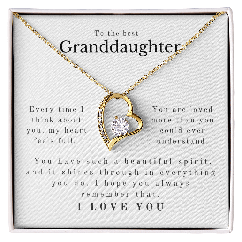 A Spirit That Fills the Heart (A Beautiful and Thoughtful Gift for Granddaughter)
