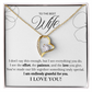 Seen Through Her Love, Cherished Always (A Great Romantic Gift for Wife)