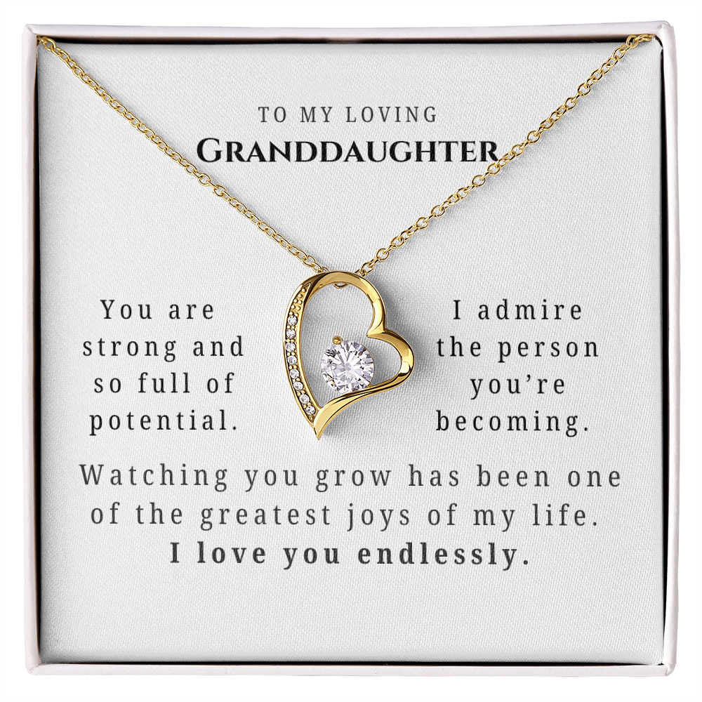A Beautiful and Thoughtful Gift for Granddaughter - Becoming Someone My Heart Has Always Known