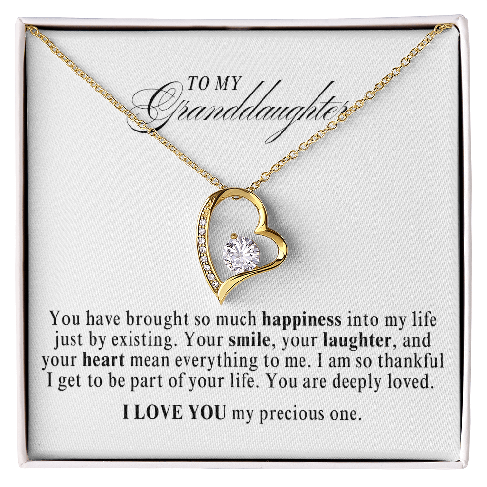 The Joy She Brings Just by Being Here (A Beautiful and Thoughtful Gift for Granddaughter)