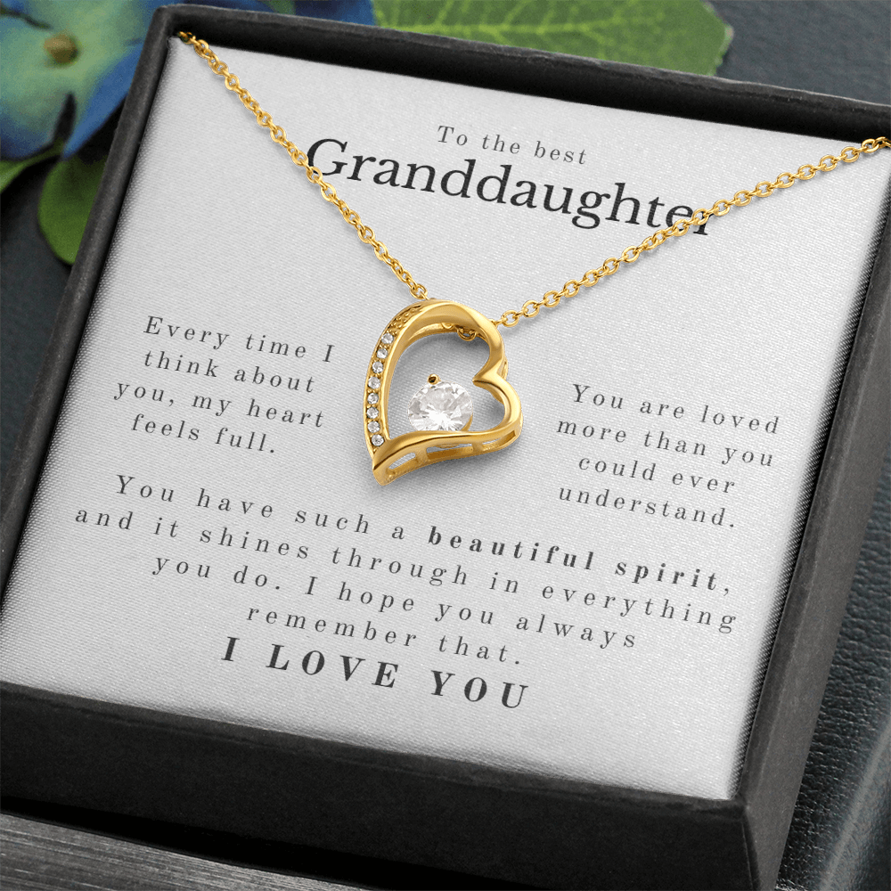 A Spirit That Fills the Heart (A Beautiful and Thoughtful Gift for Granddaughter)